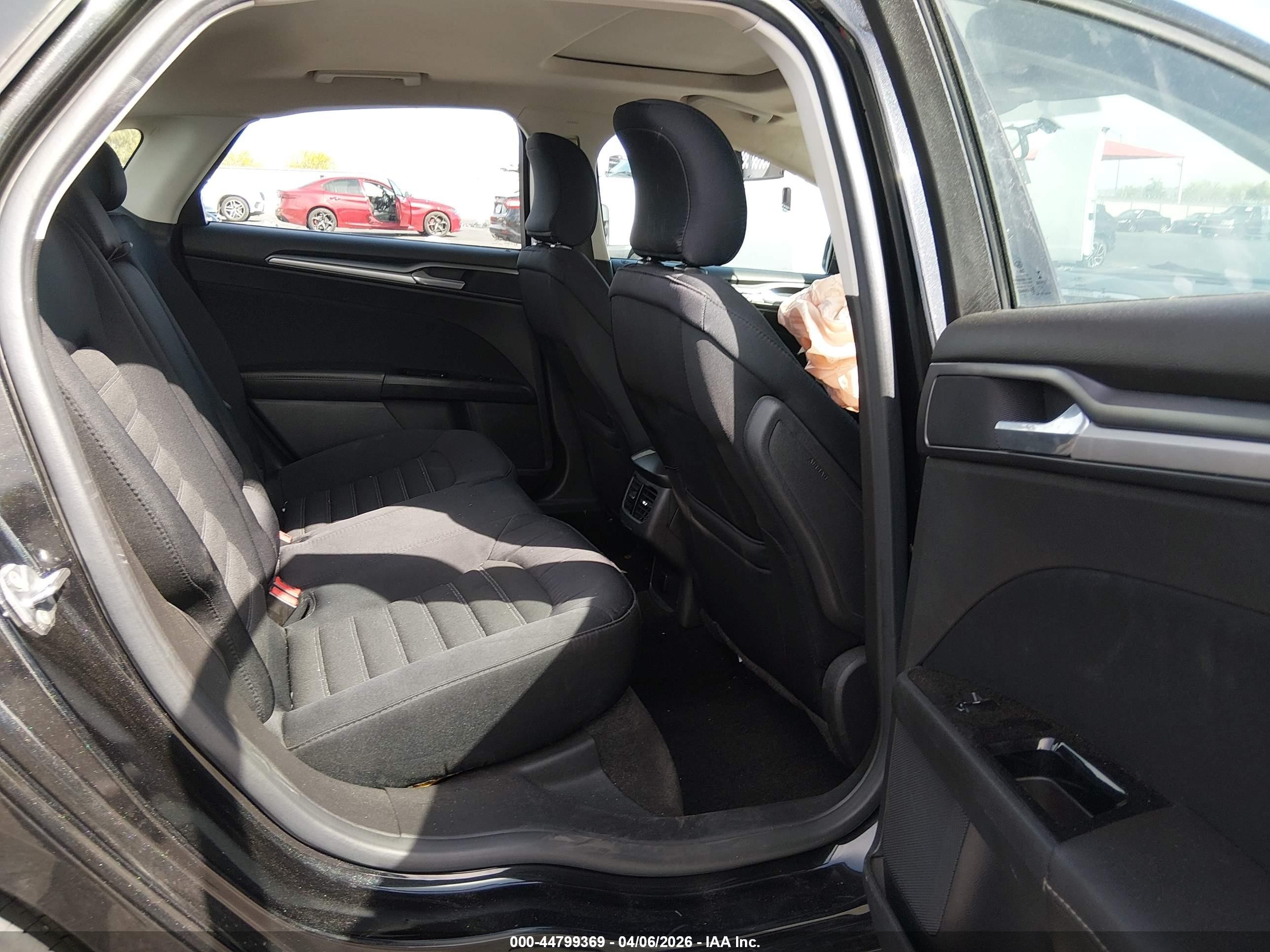 2015 Ford Fusion Se Black vin: 3FA6P0HD7FR195817