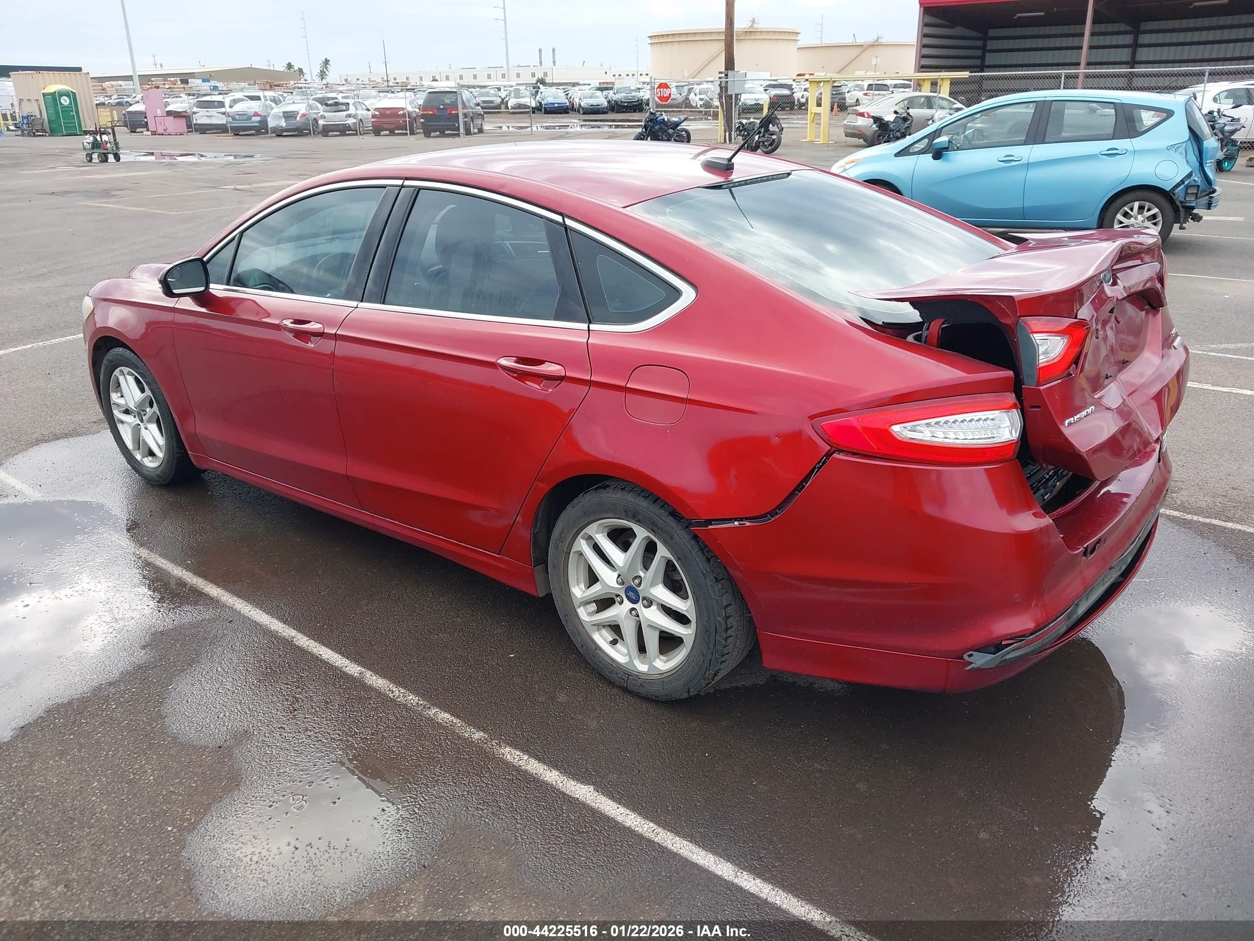 2015 Ford Fusion Se Red vin: 3FA6P0HD7FR199141