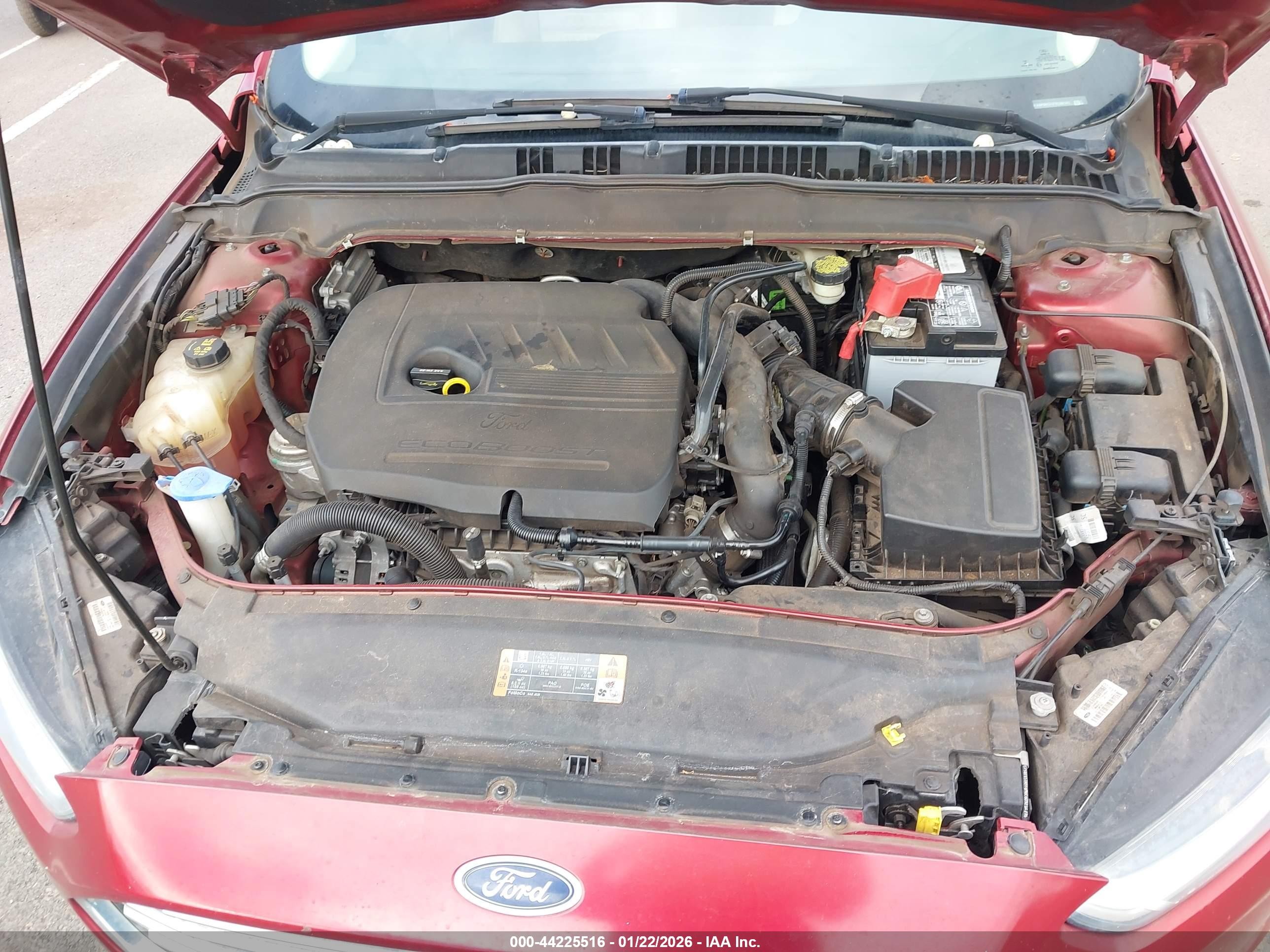 2015 Ford Fusion Se Red vin: 3FA6P0HD7FR199141