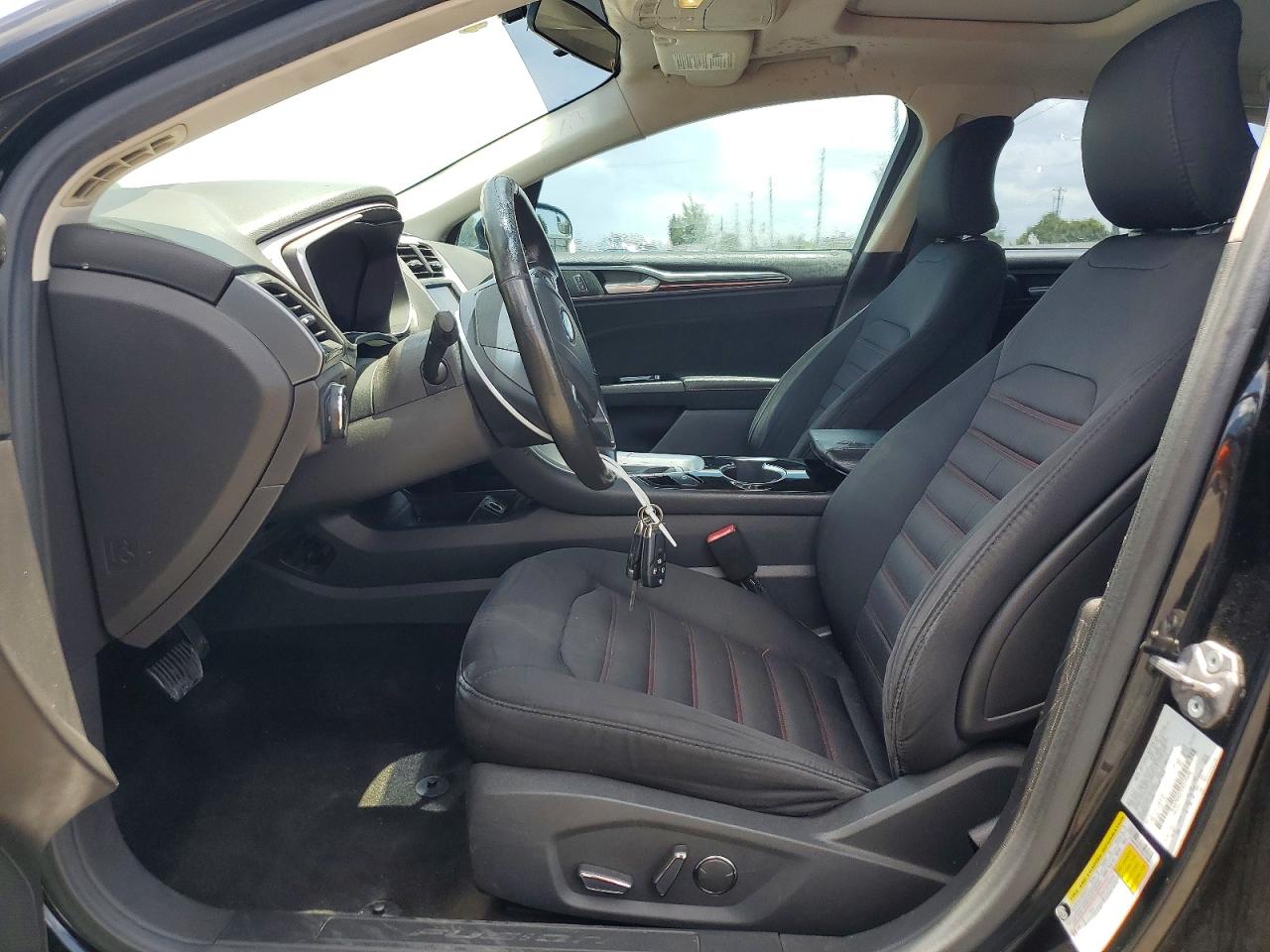 2015 Ford Fusion Se Black vin: 3FA6P0HD7FR219498