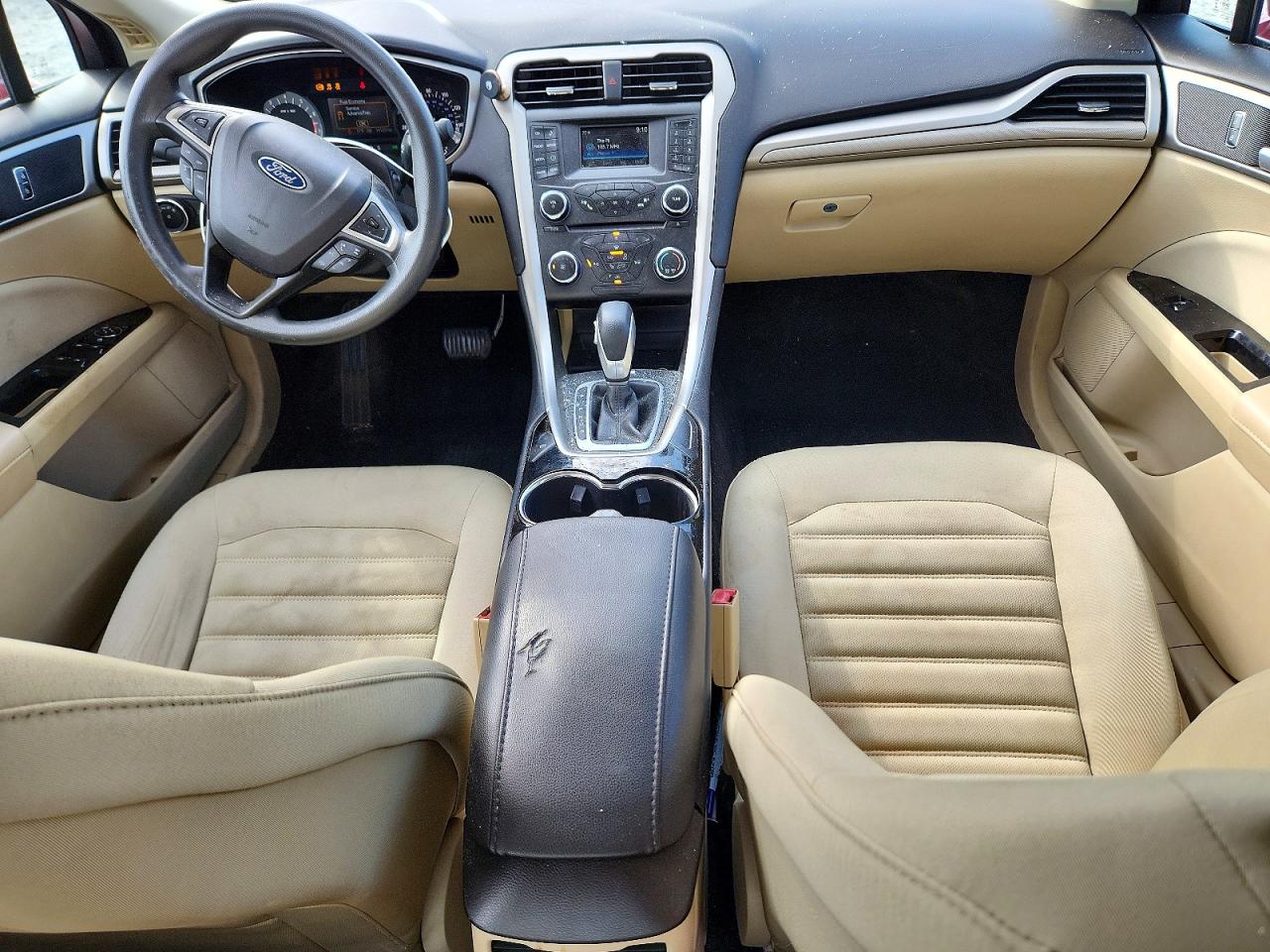 2015 Ford Fusion Se Красный vin: 3FA6P0HD7FR234275