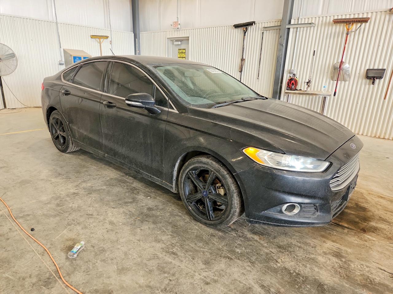 2015 Ford Fusion Se Black vin: 3FA6P0HD7FR305619