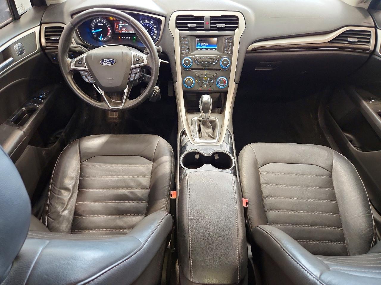2015 Ford Fusion Se Black vin: 3FA6P0HD7FR305619