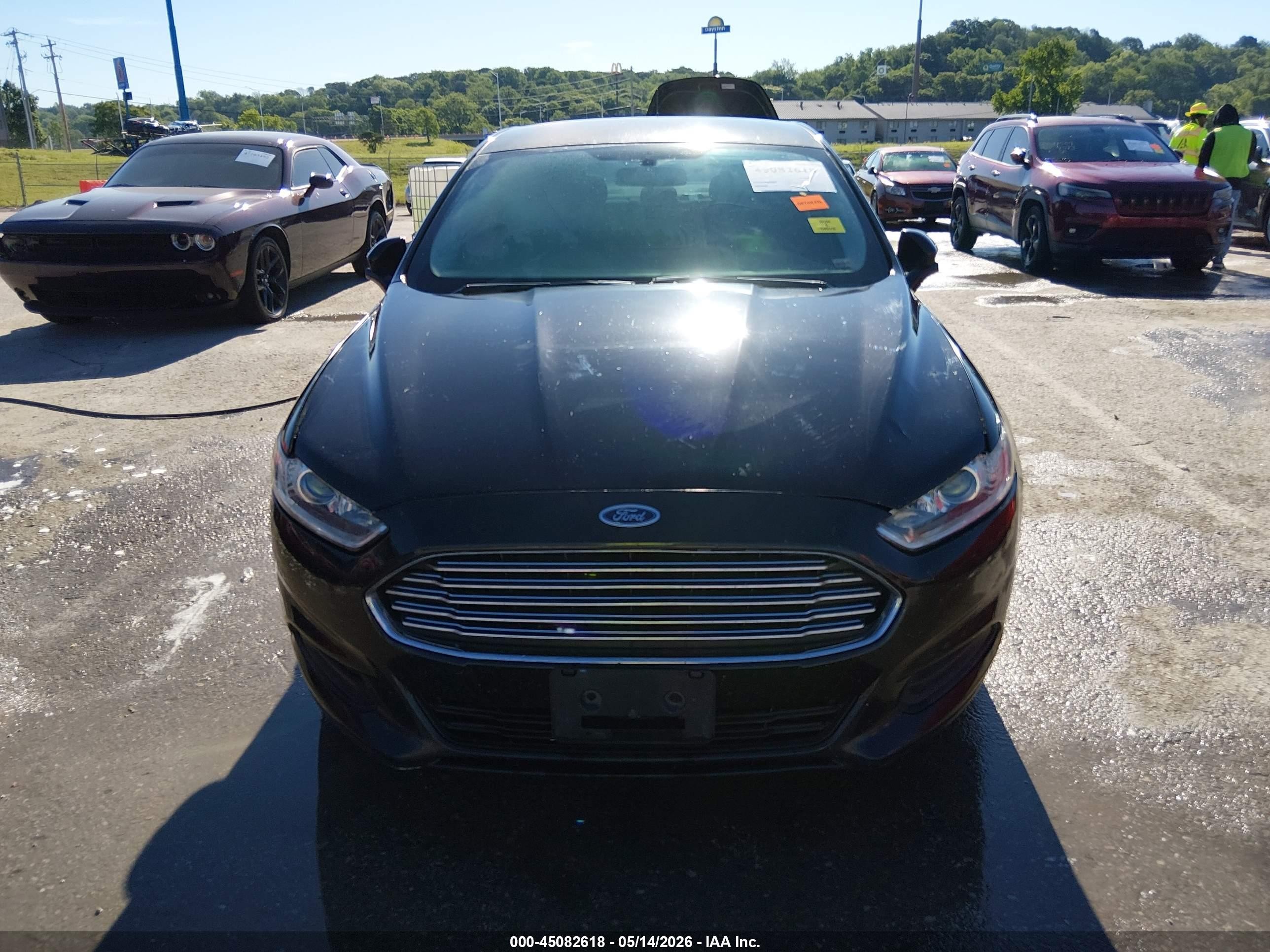 2016 Ford Fusion Se Black vin: 3FA6P0HD7GR165539