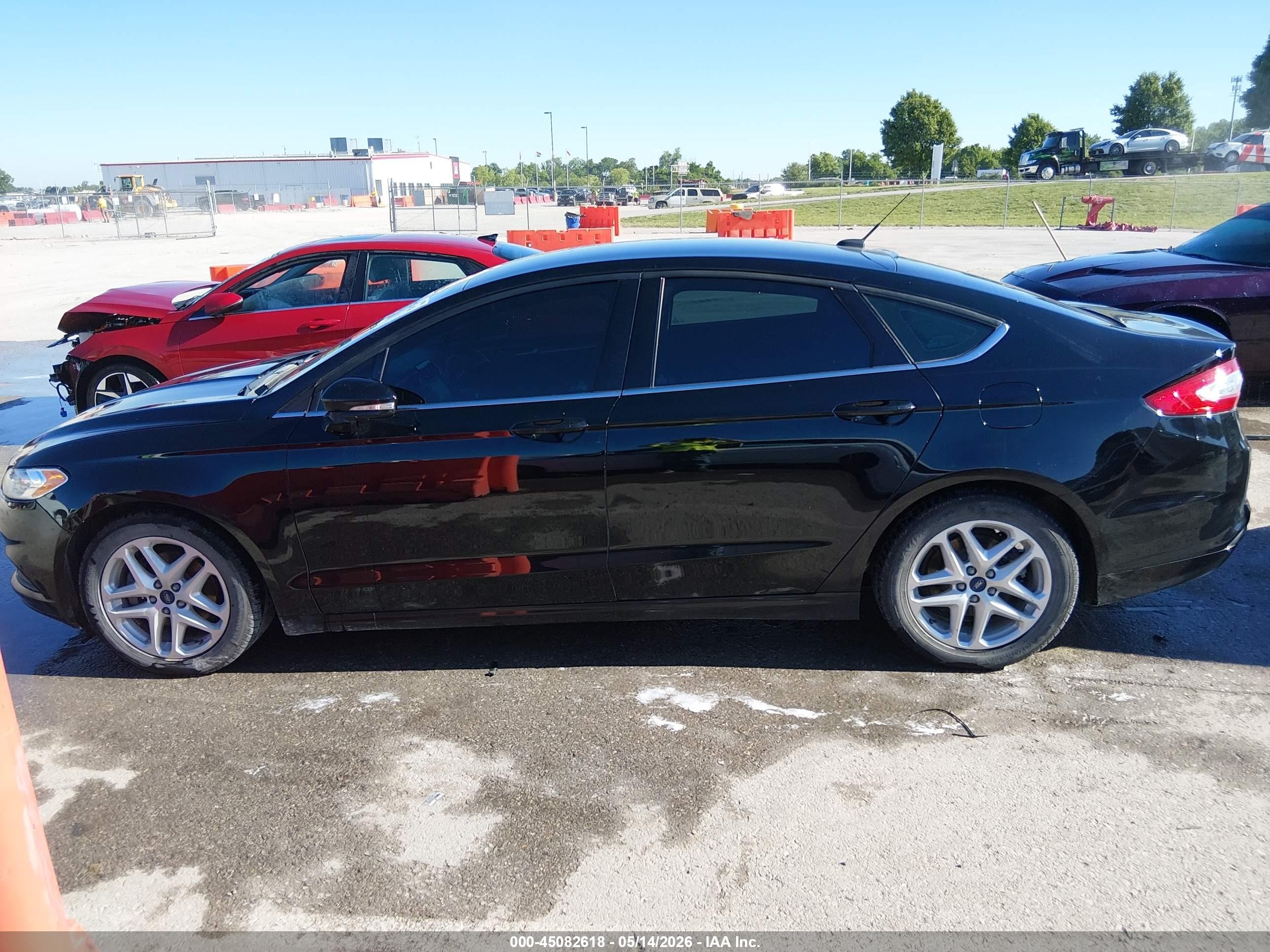 2016 Ford Fusion Se Black vin: 3FA6P0HD7GR165539