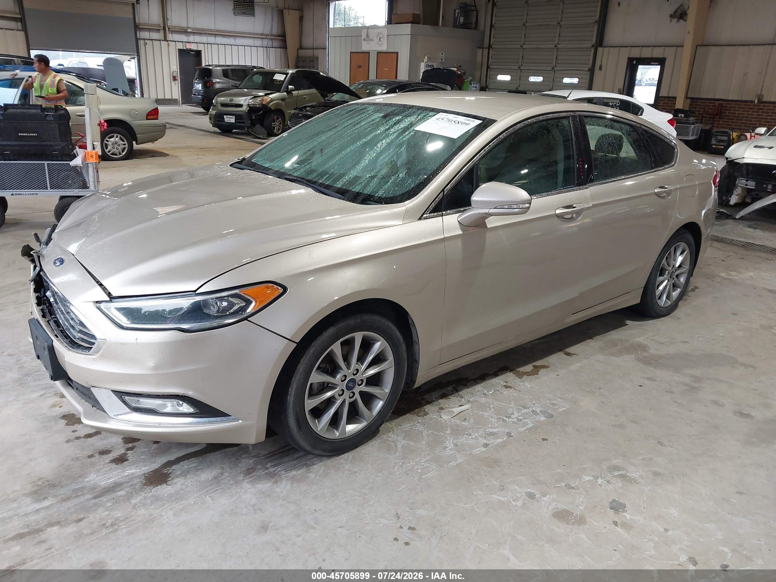 2017 Ford Fusion Se Gold vin: 3FA6P0HD7HR226468