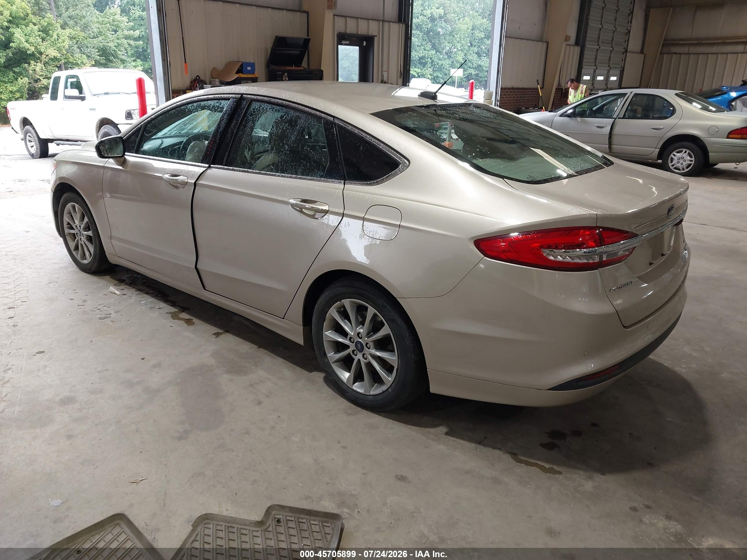 2017 Ford Fusion Se Gold vin: 3FA6P0HD7HR226468