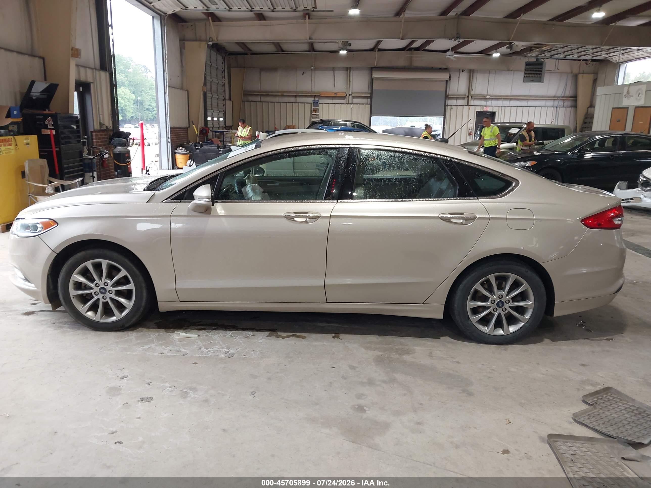 2017 Ford Fusion Se Gold vin: 3FA6P0HD7HR226468