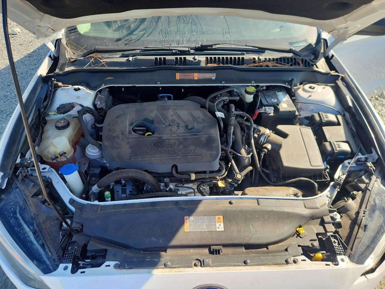 2018 Ford Fusion Se White vin: 3FA6P0HD7JR144214