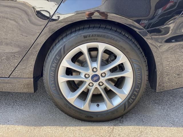 2019 Ford Fusion Se Black vin: 3FA6P0HD7KR209421