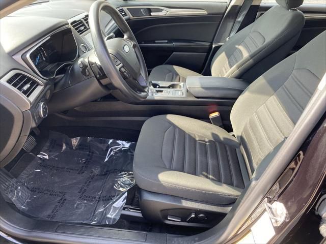 2019 Ford Fusion Se Black vin: 3FA6P0HD7KR209421