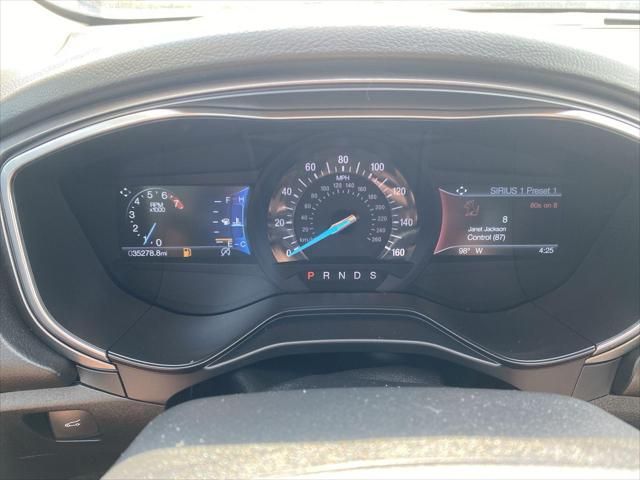 2019 Ford Fusion Se Black vin: 3FA6P0HD7KR209421