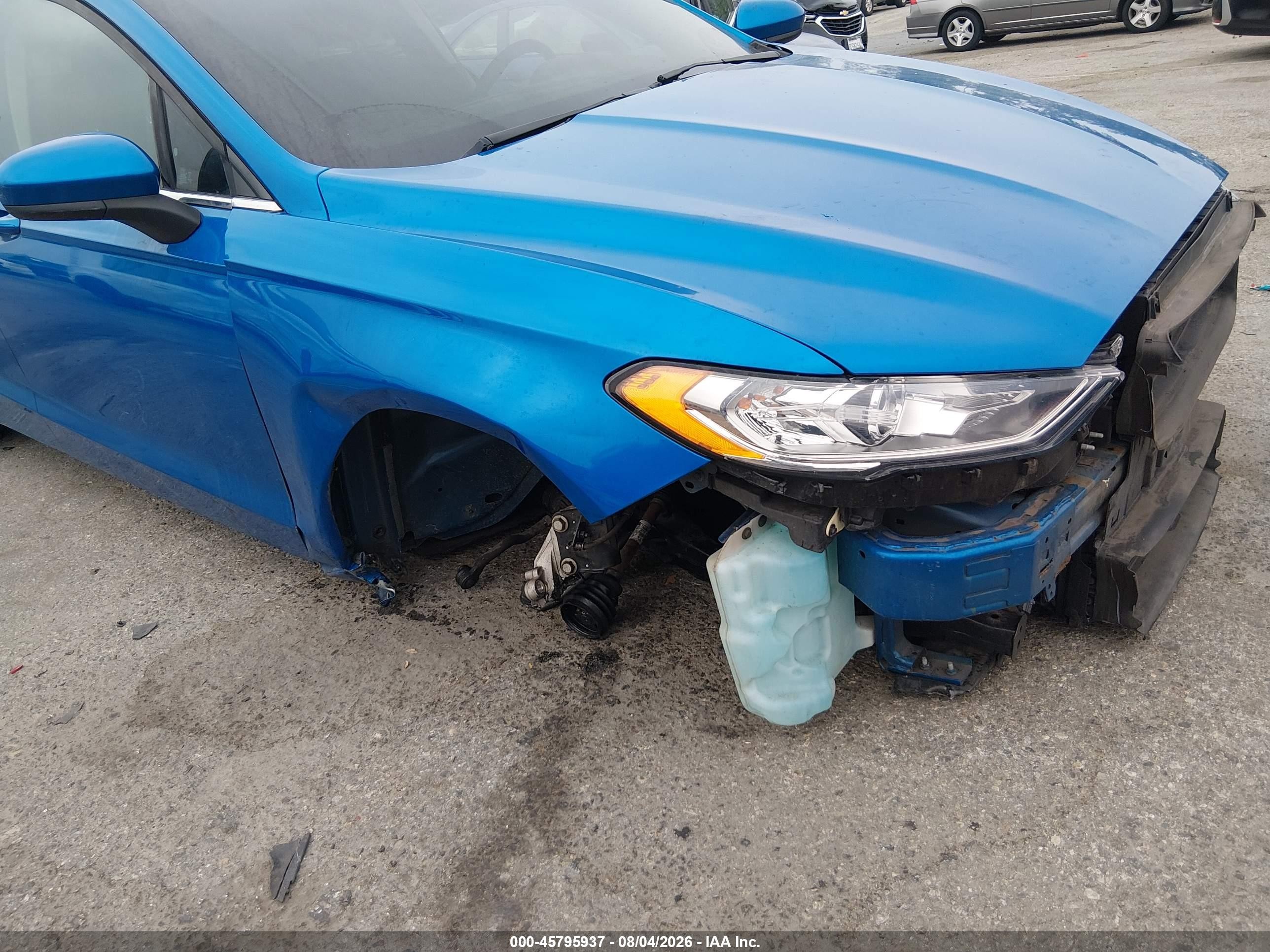 2020 Ford Fusion Se Blue vin: 3FA6P0HD7LR250939