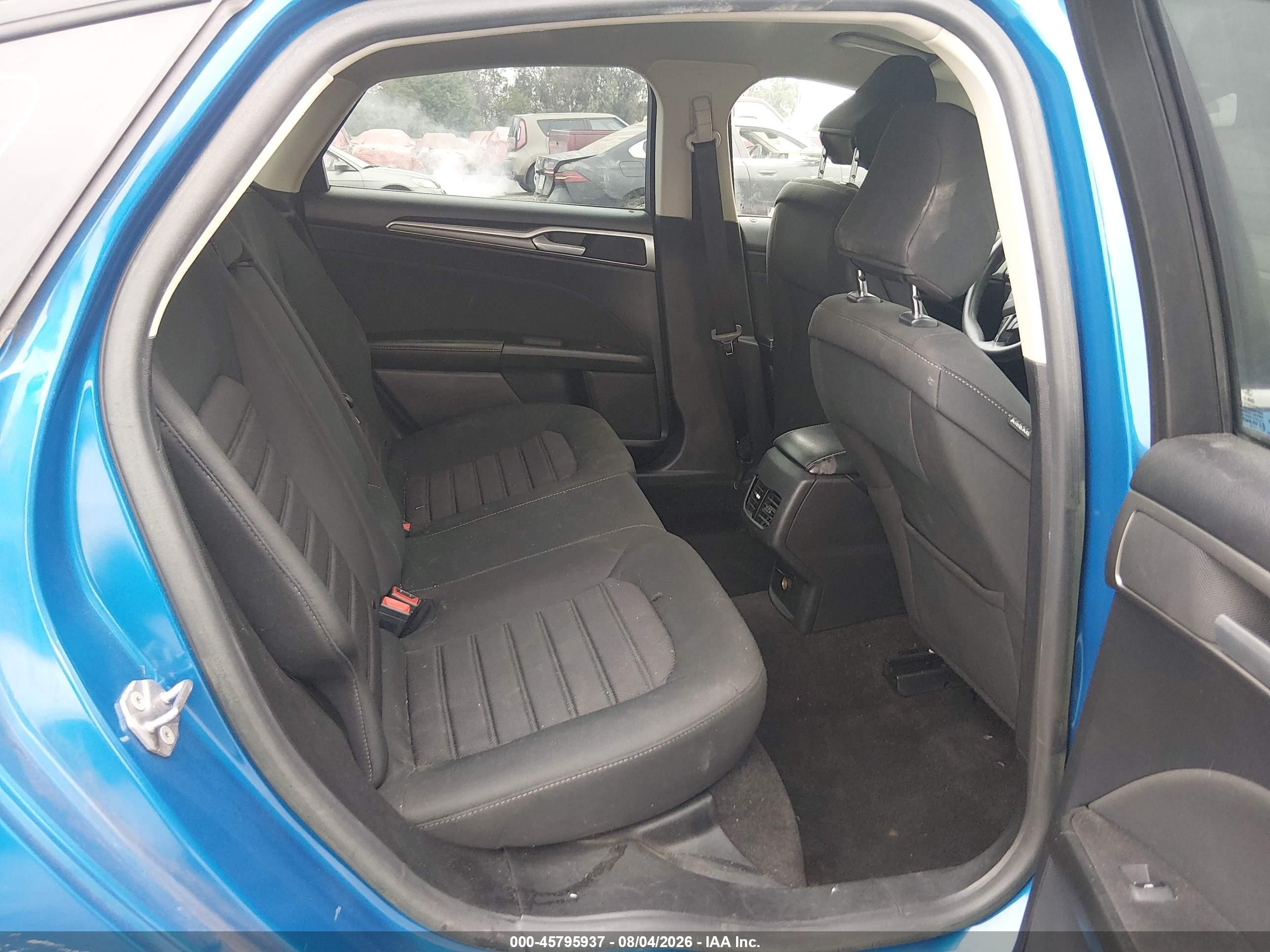 2020 Ford Fusion Se Blue vin: 3FA6P0HD7LR250939