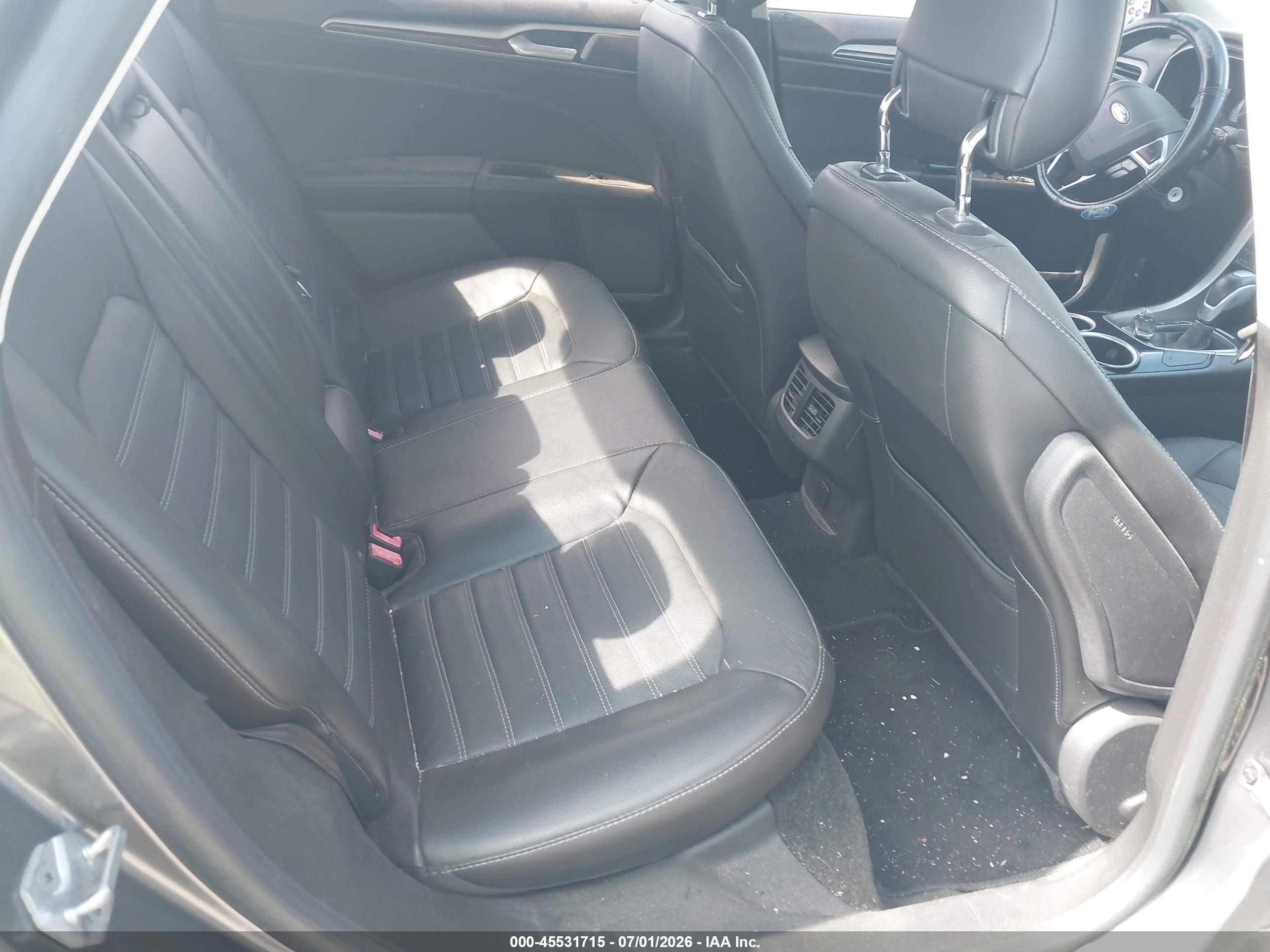 2014 Ford Fusion Se Gray vin: 3FA6P0HD8ER132482