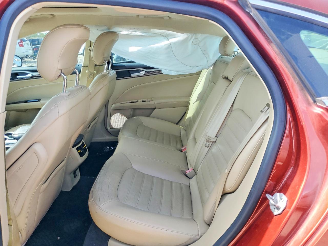 2014 Ford Fusion Se Orange vin: 3FA6P0HD8ER142056