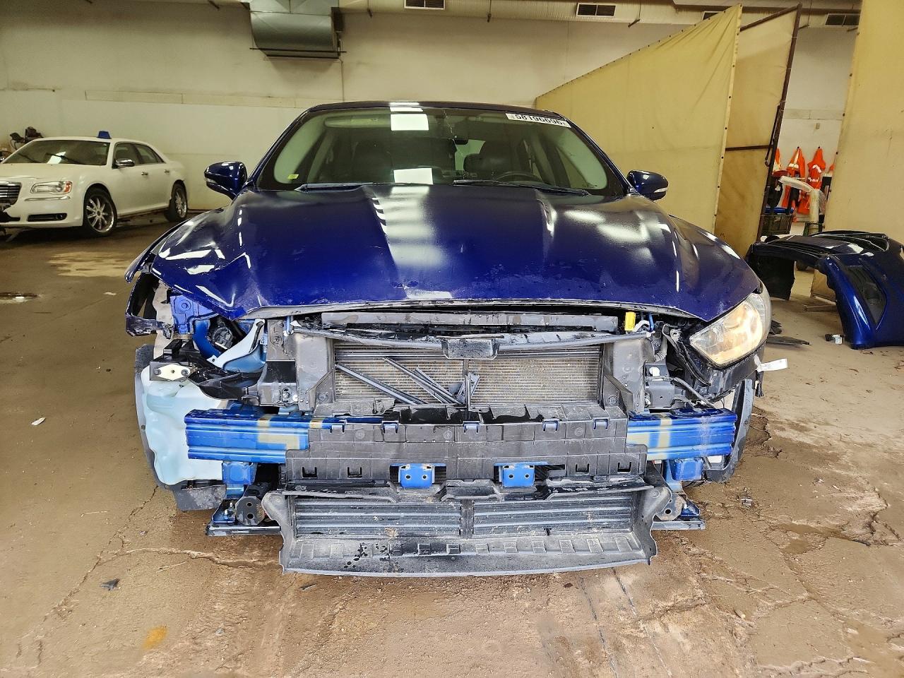 2014 Ford Fusion Se Blue vin: 3FA6P0HD8ER156717
