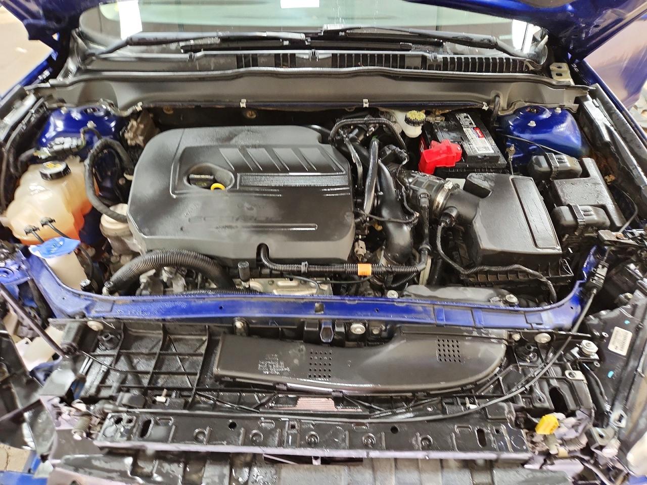 2014 Ford Fusion Se Blue vin: 3FA6P0HD8ER156717