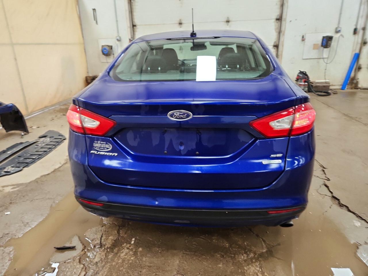 2014 Ford Fusion Se Blue vin: 3FA6P0HD8ER156717