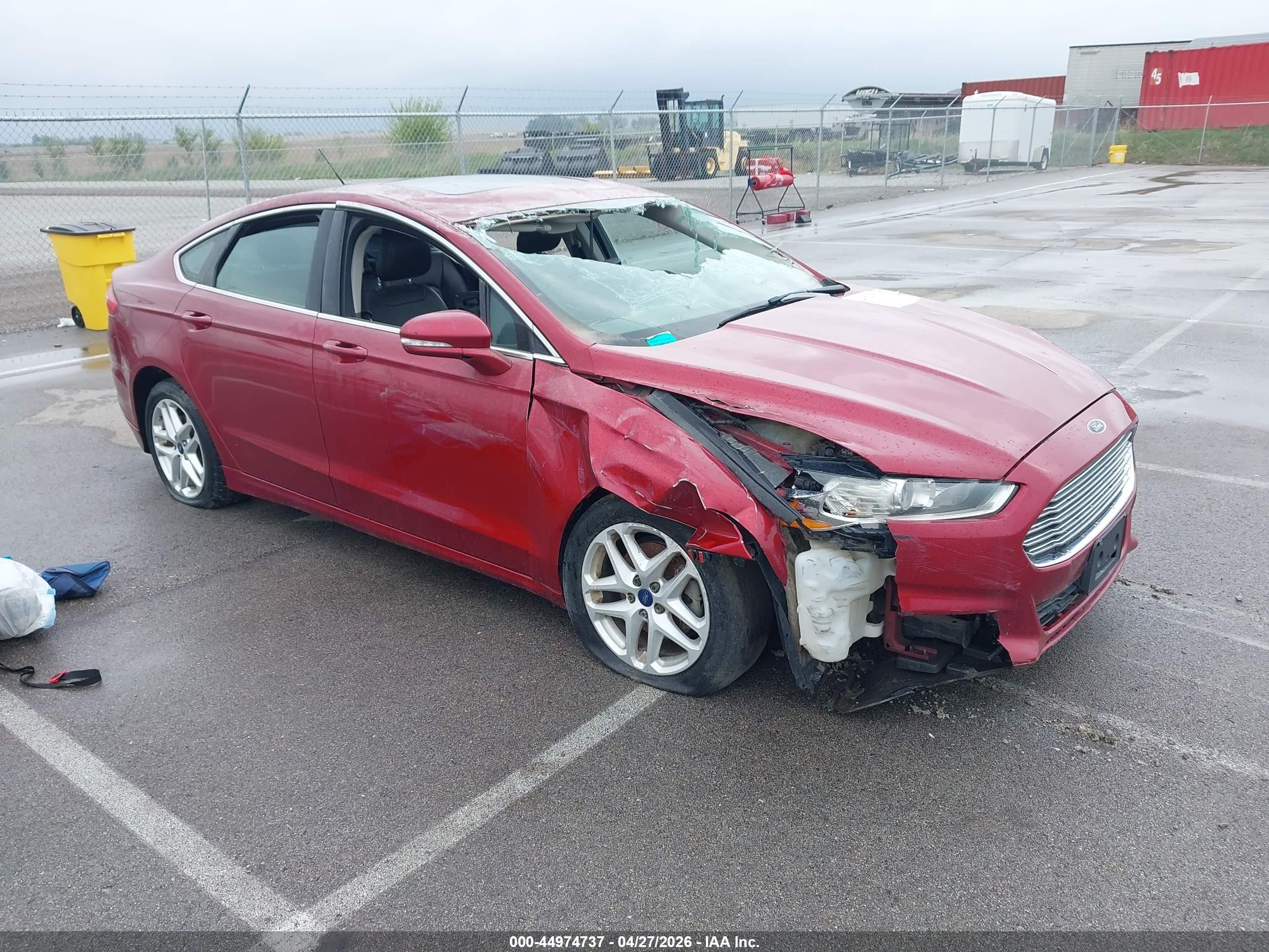 2014 Ford Fusion Se Red vin: 3FA6P0HD8ER157480