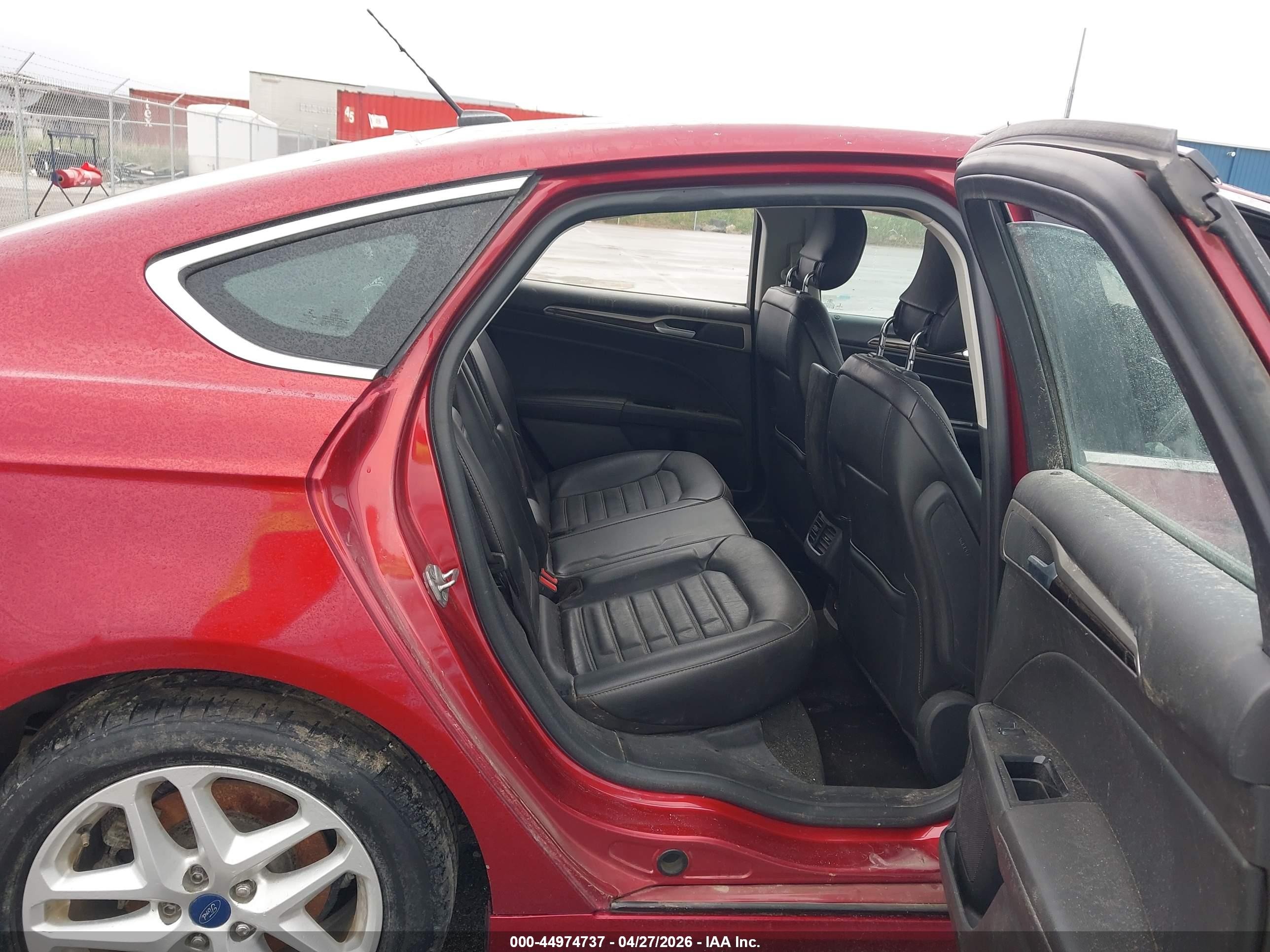 2014 Ford Fusion Se Red vin: 3FA6P0HD8ER157480
