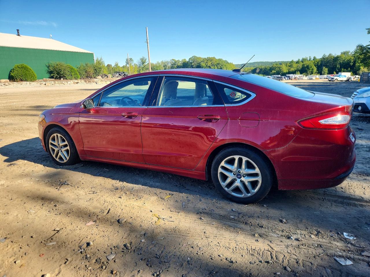 2014 Ford Fusion Se Maroon vin: 3FA6P0HD8ER161271