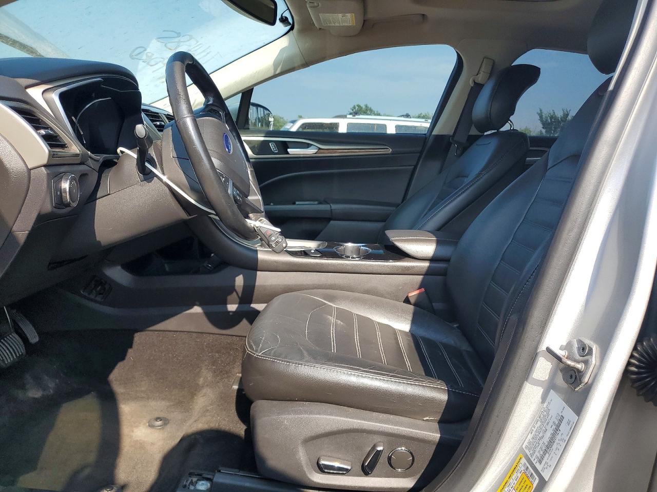 2014 Ford Fusion Se Silver vin: 3FA6P0HD8ER174618