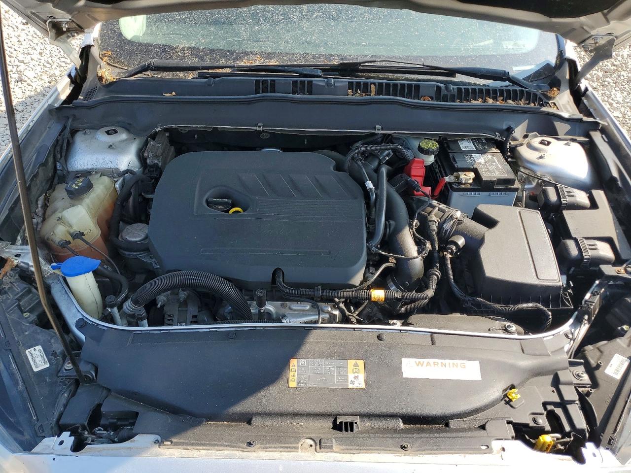 2014 Ford Fusion Se Silver vin: 3FA6P0HD8ER174618