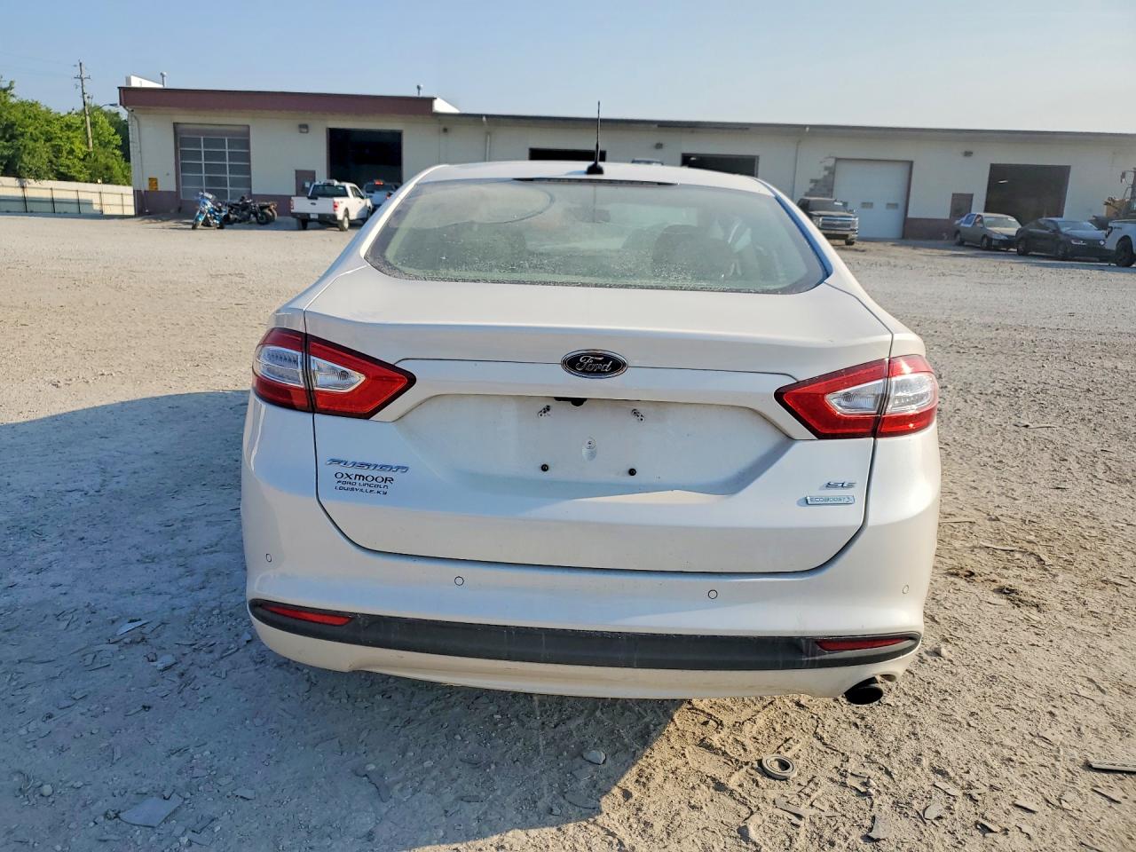 2014 Ford Fusion Se White vin: 3FA6P0HD8ER218343