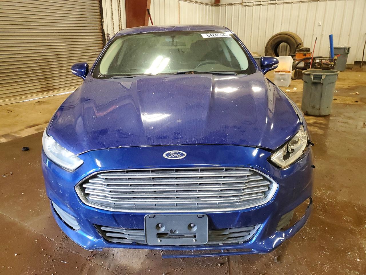 2014 Ford Fusion Se Blue vin: 3FA6P0HD8ER244473