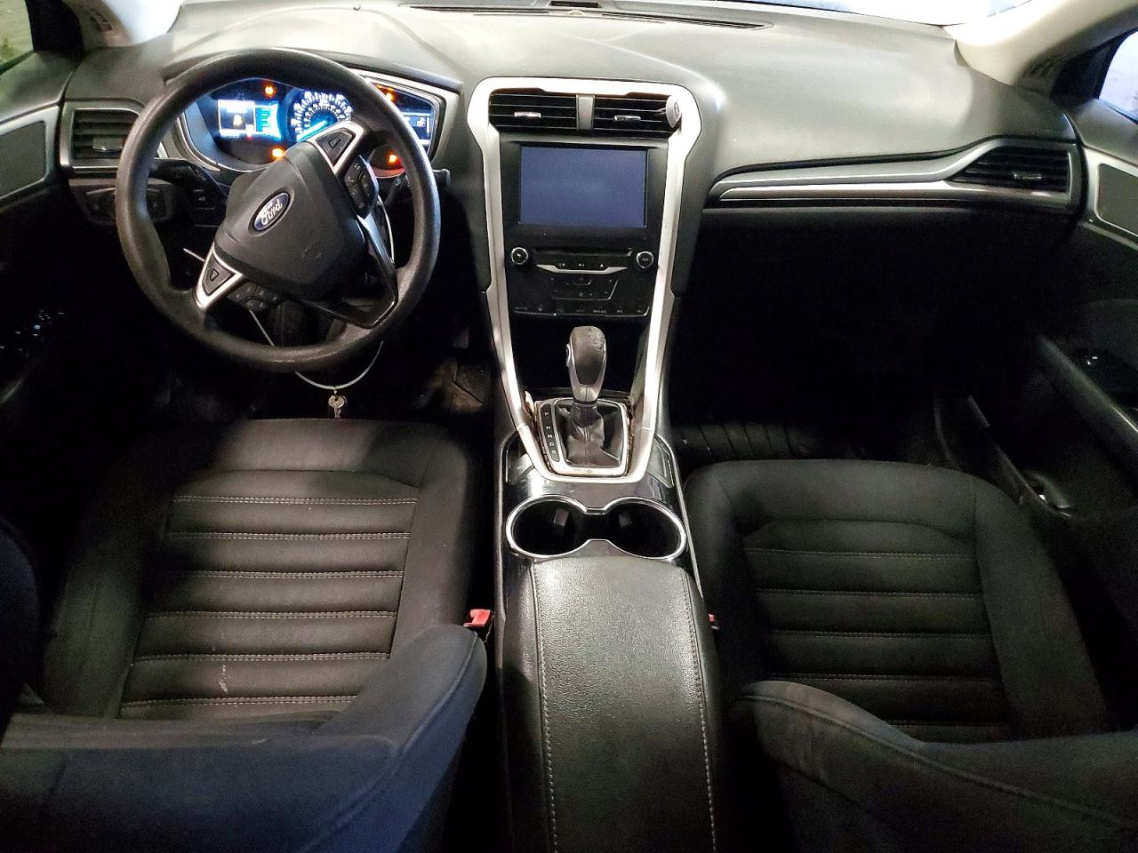 2014 Ford Fusion Se Blue vin: 3FA6P0HD8ER244473