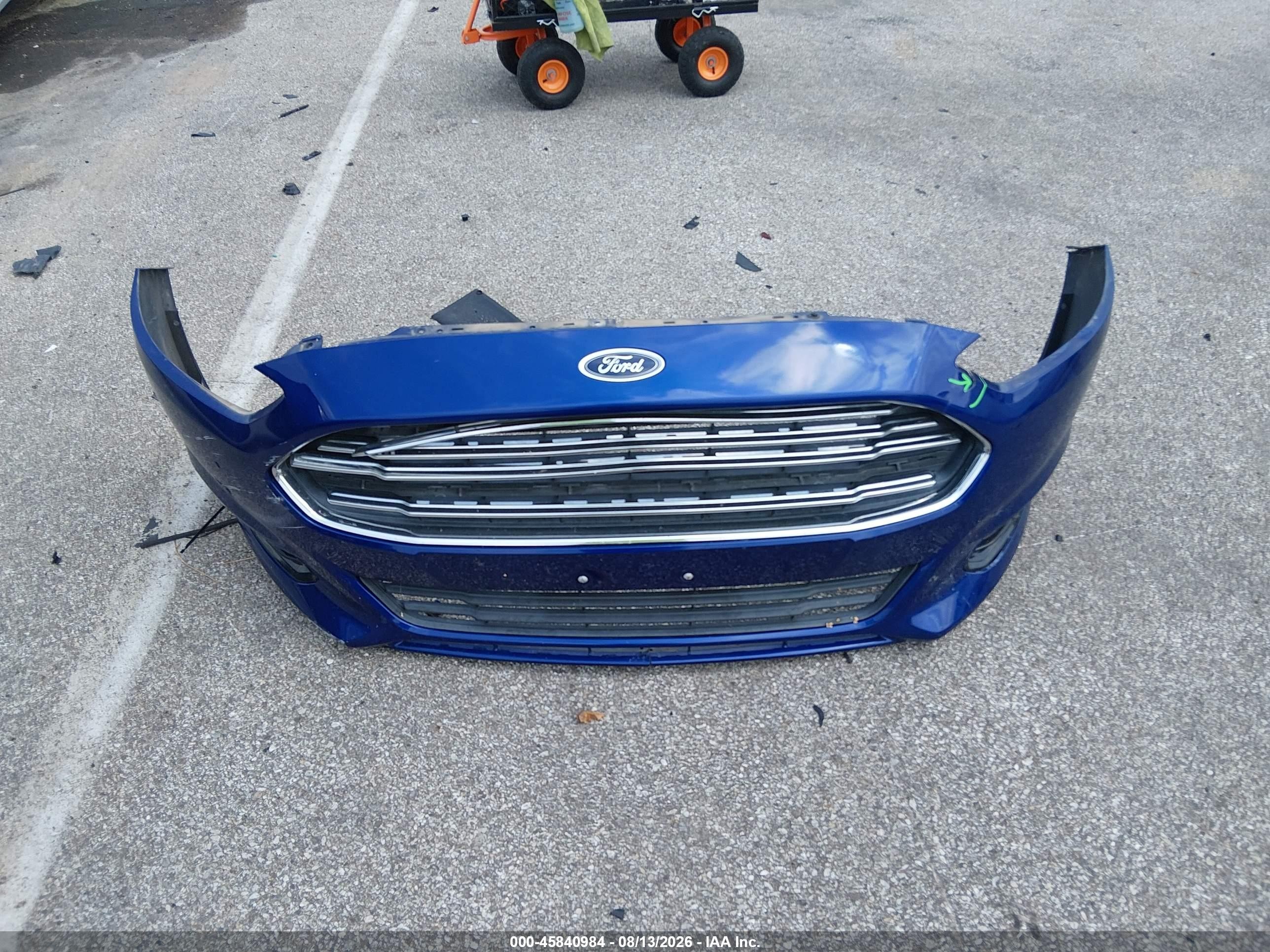 2014 Ford Fusion Se Blue vin: 3FA6P0HD8ER247731