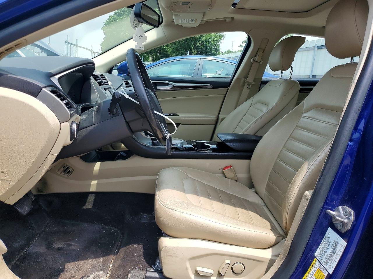 2014 Ford Fusion Se Blue vin: 3FA6P0HD8ER286139