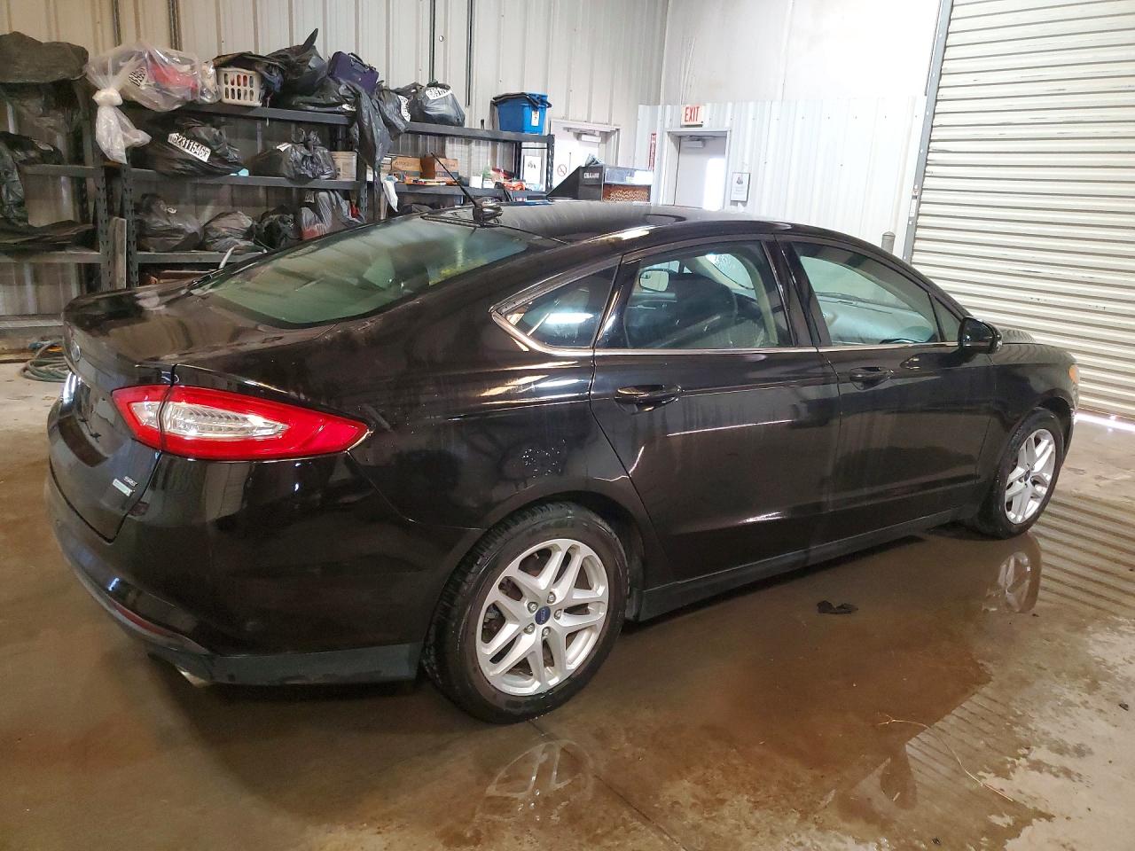 2014 Ford Fusion Se Black vin: 3FA6P0HD8ER303912