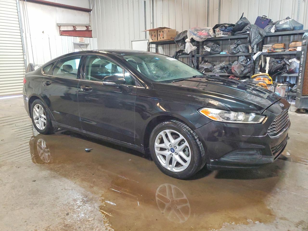 2014 Ford Fusion Se Black vin: 3FA6P0HD8ER303912