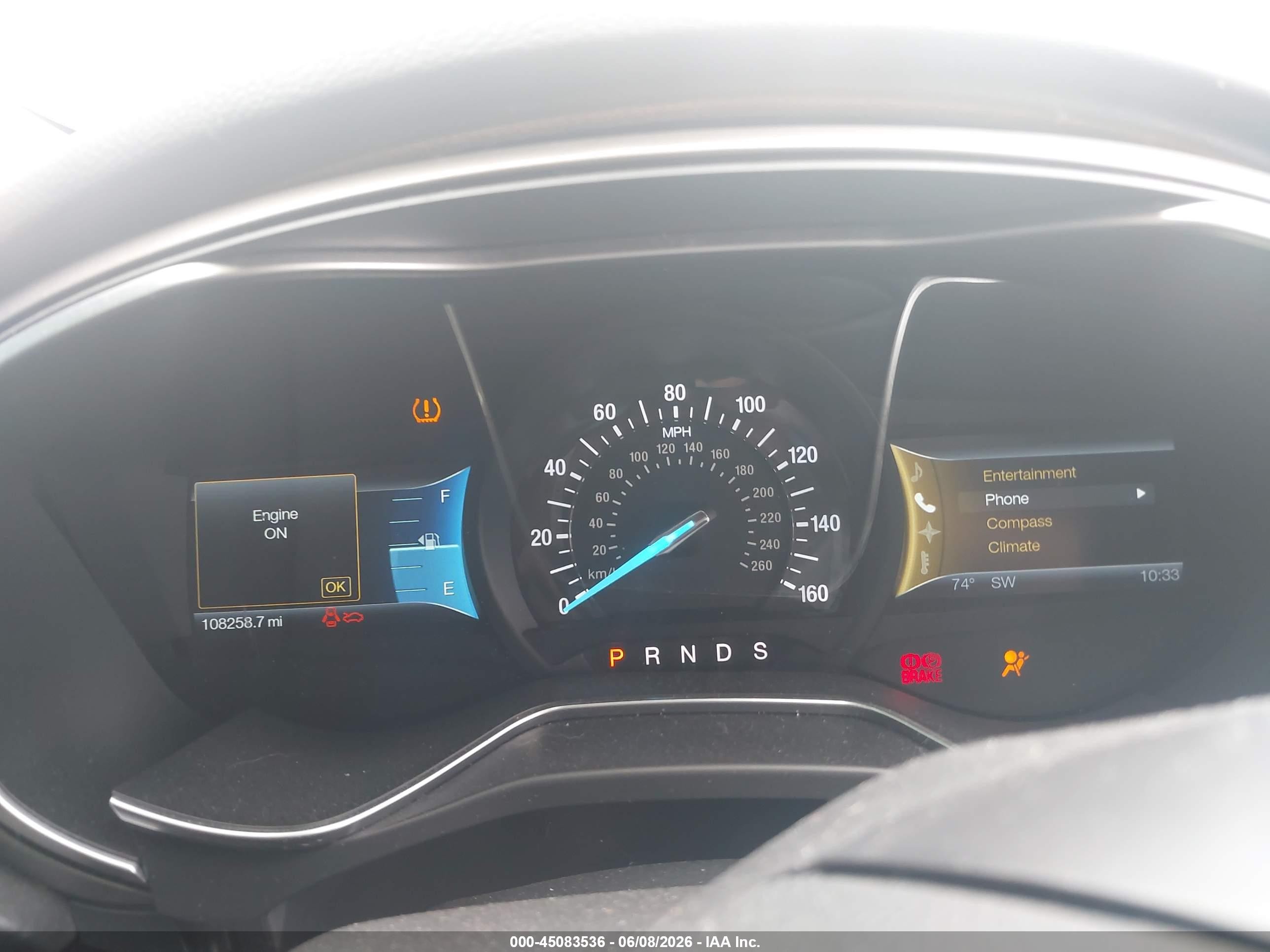 2014 Ford Fusion Se Black vin: 3FA6P0HD8ER328664