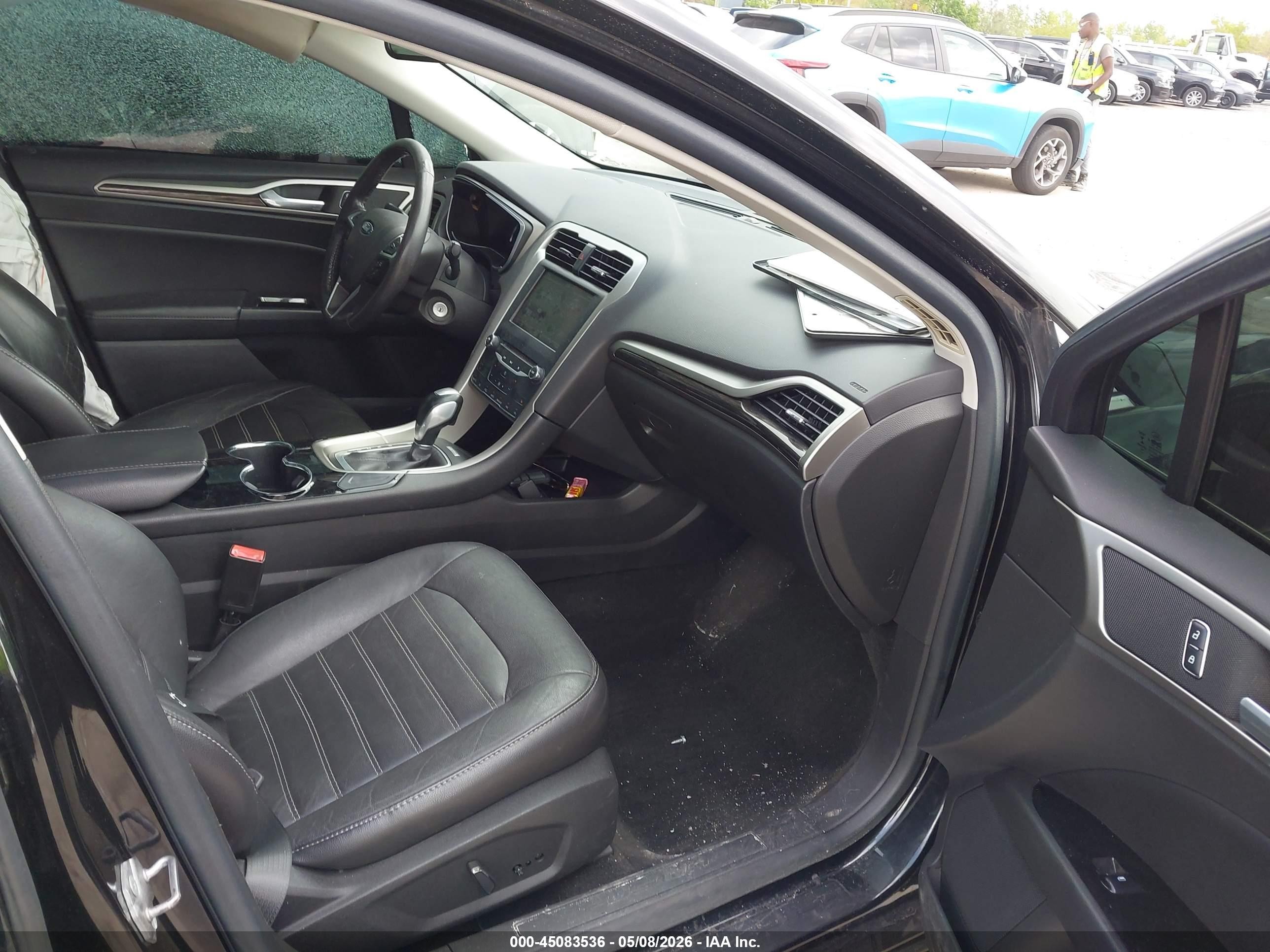 2014 Ford Fusion Se Black vin: 3FA6P0HD8ER328664
