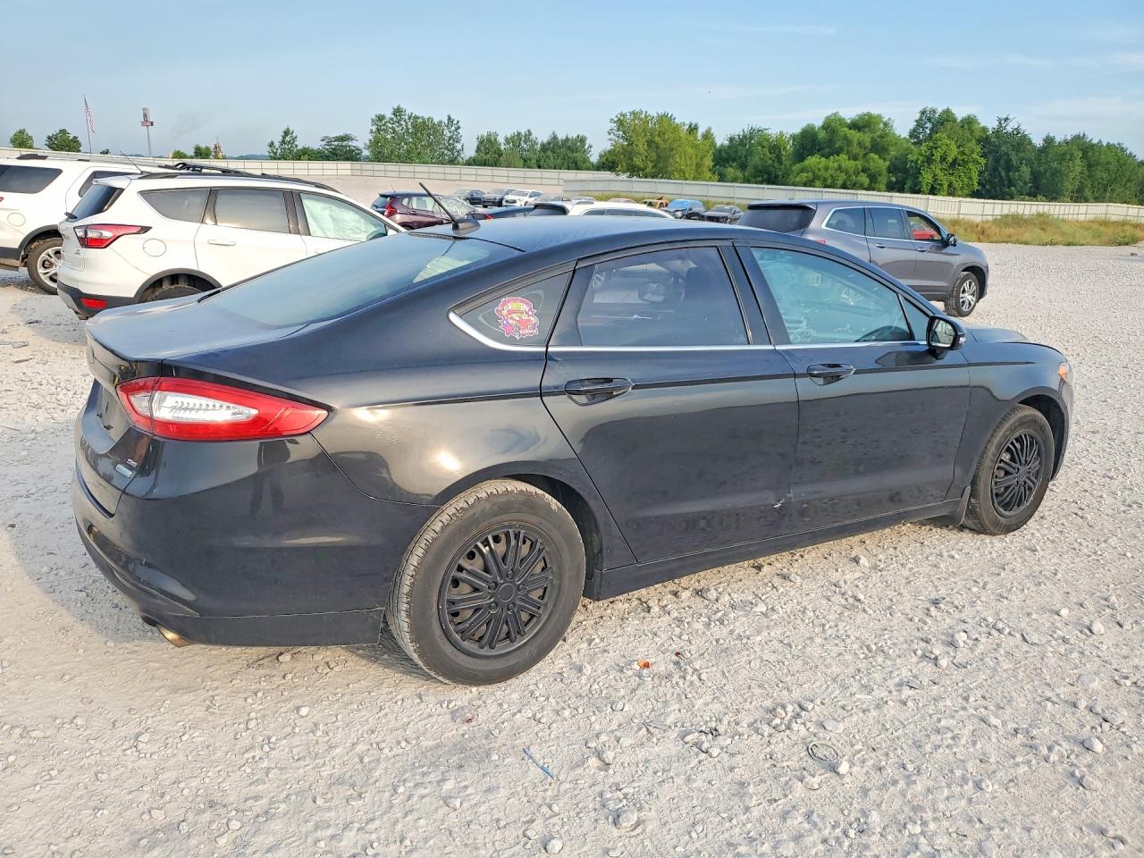 2014 Ford Fusion Se Черный vin: 3FA6P0HD8ER342130