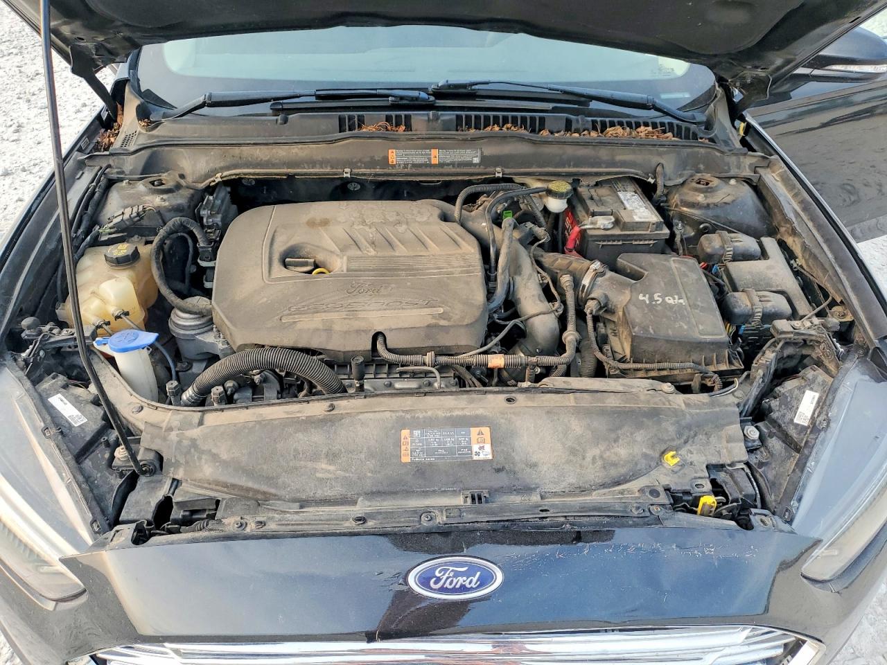 2014 Ford Fusion Se Черный vin: 3FA6P0HD8ER342130