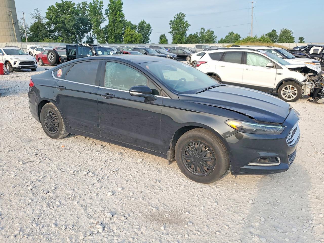 2014 Ford Fusion Se Черный vin: 3FA6P0HD8ER342130