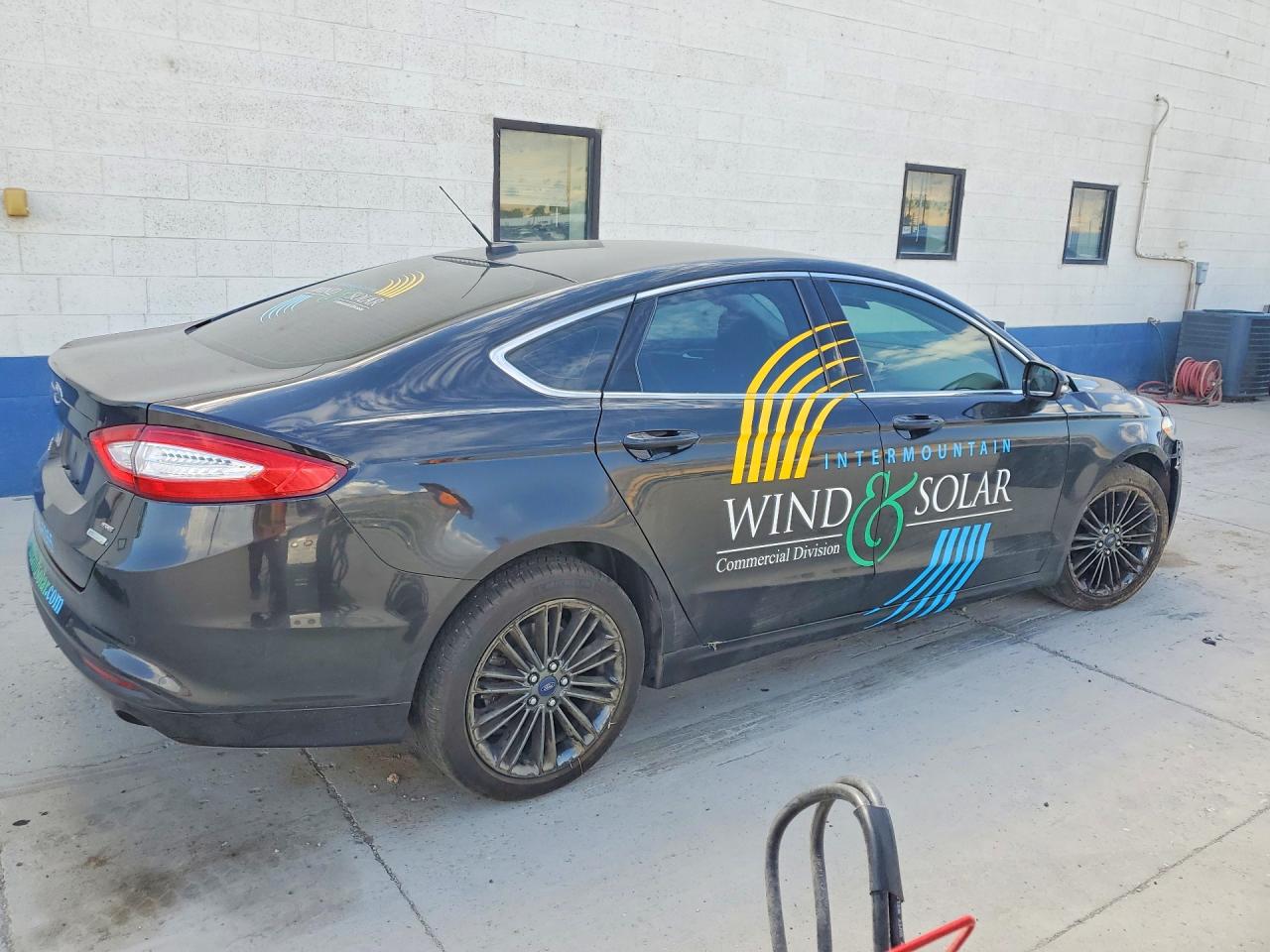 2014 Ford Fusion Se Черный vin: 3FA6P0HD8ER365973