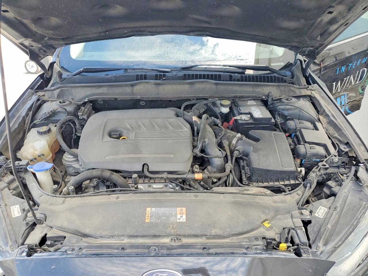 2014 Ford Fusion Se Черный vin: 3FA6P0HD8ER365973