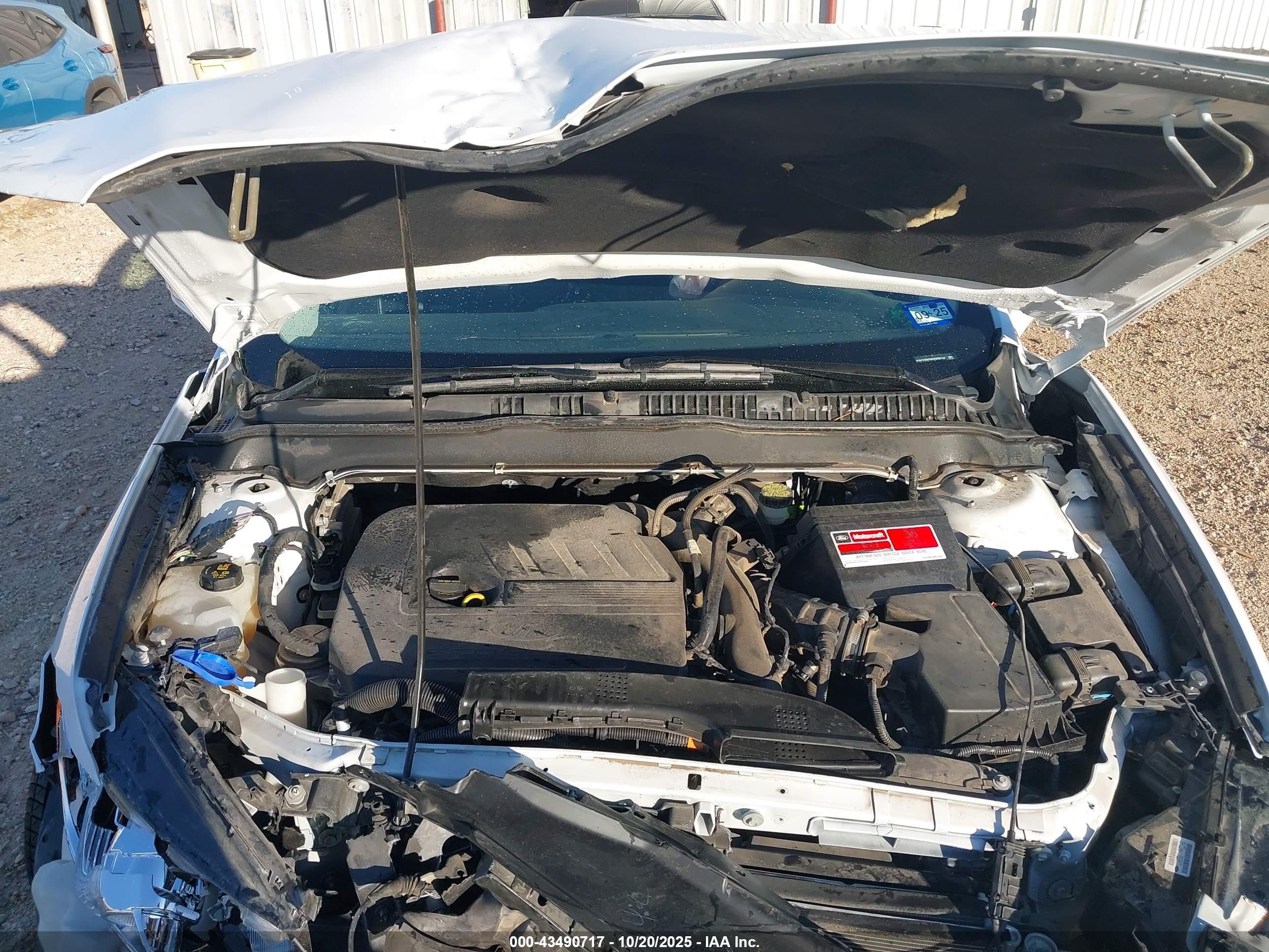 2014 Ford Fusion Se White vin: 3FA6P0HD8ER390744