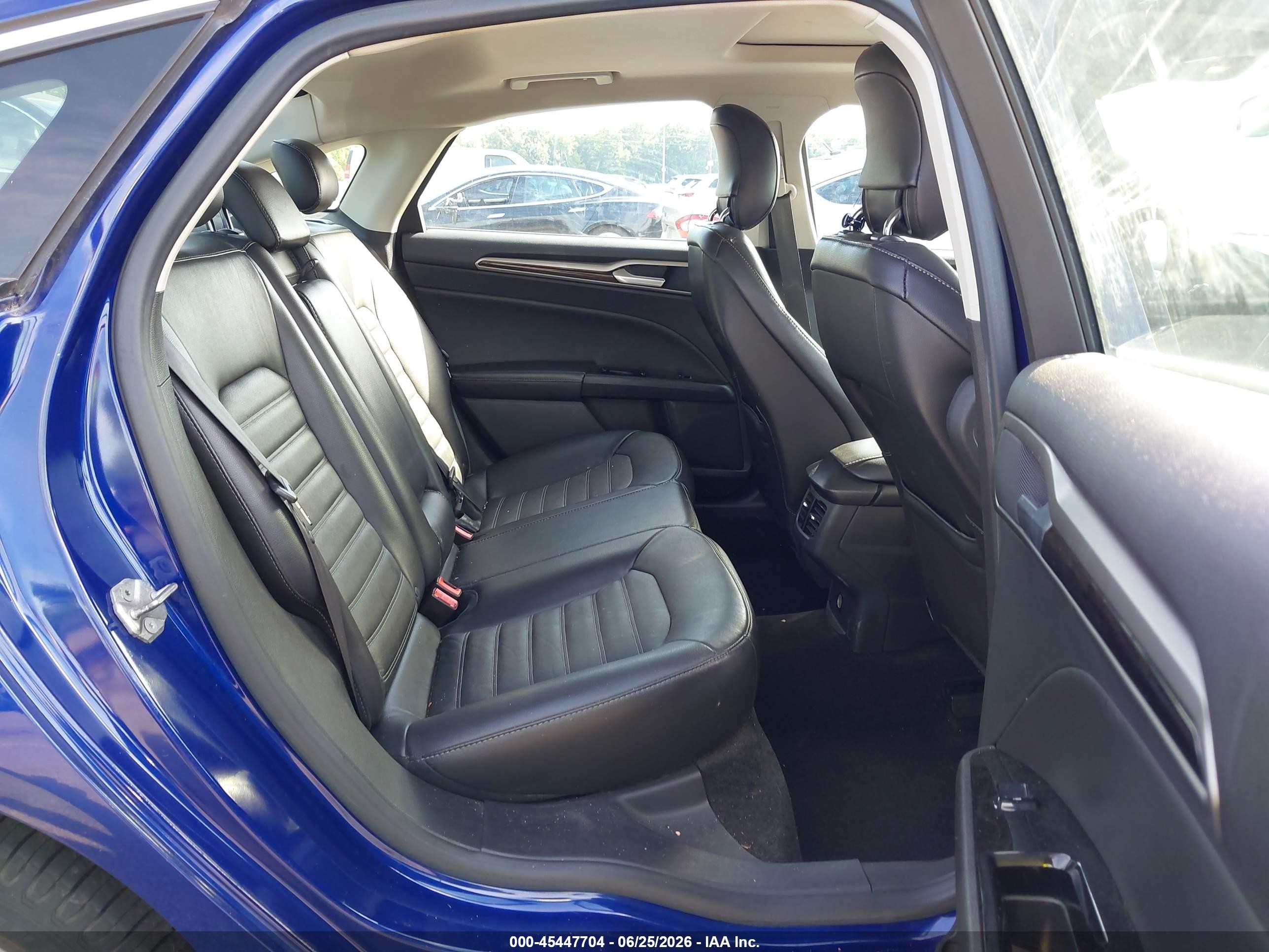 2015 Ford Fusion Se Blue vin: 3FA6P0HD8FR144830