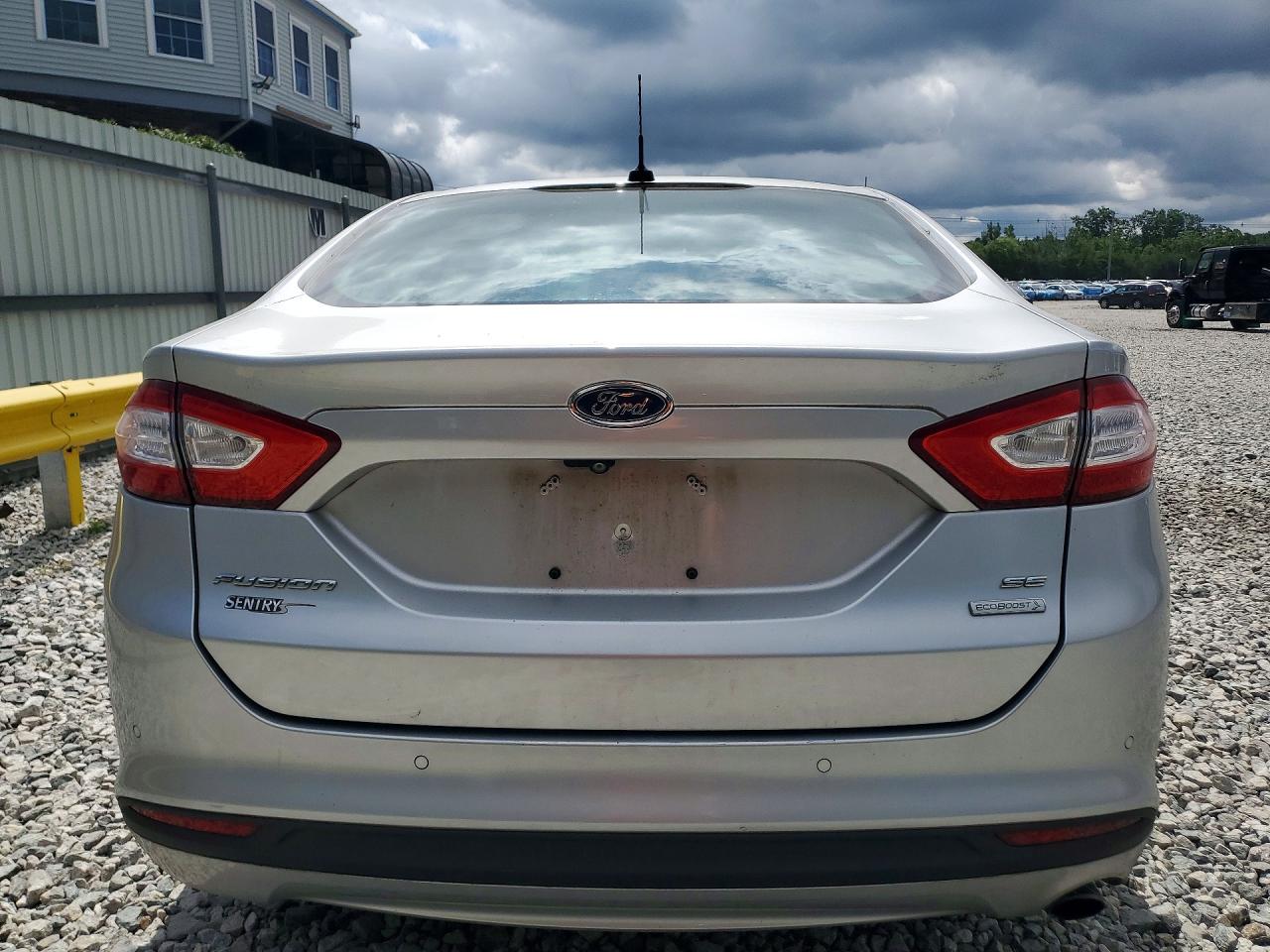 2015 Ford Fusion Se Gray vin: 3FA6P0HD8FR146612