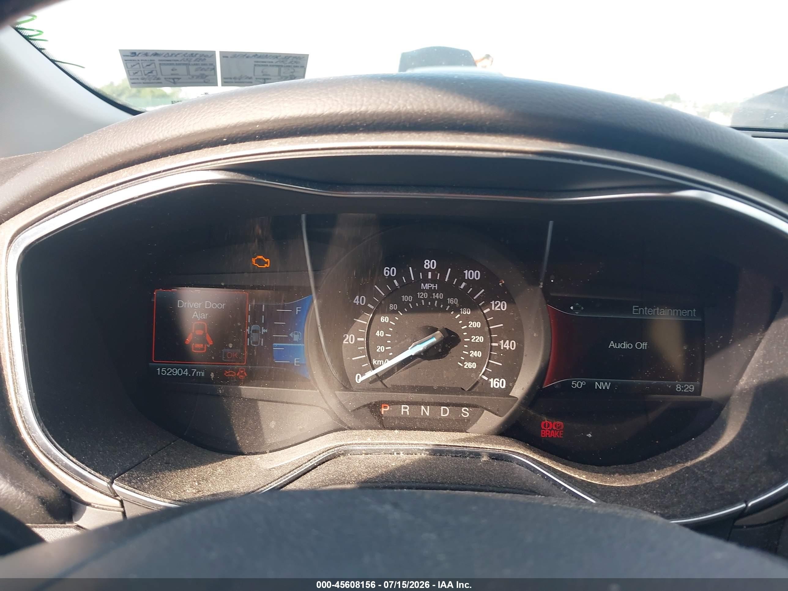 2015 Ford Fusion Se White vin: 3FA6P0HD8FR188701