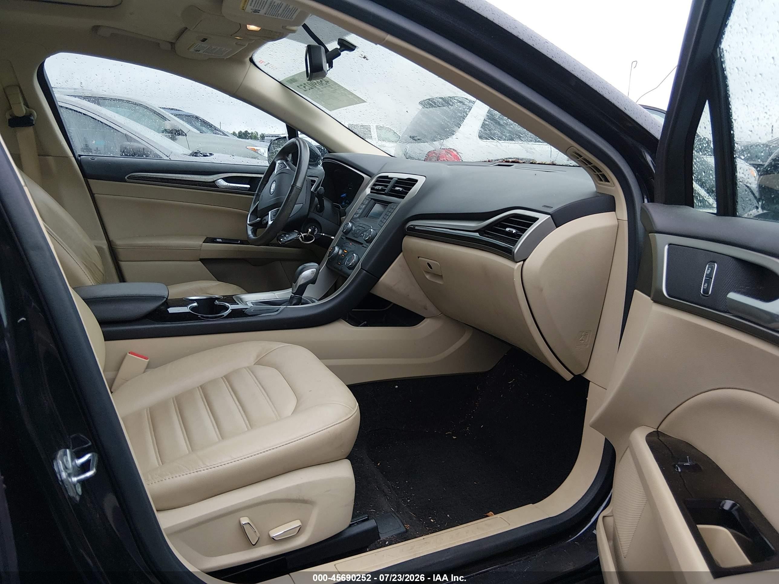 2015 Ford Fusion Se Black vin: 3FA6P0HD8FR202855