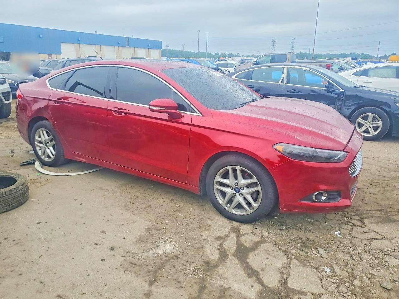2015 Ford Fusion Se Red vin: 3FA6P0HD8FR223396