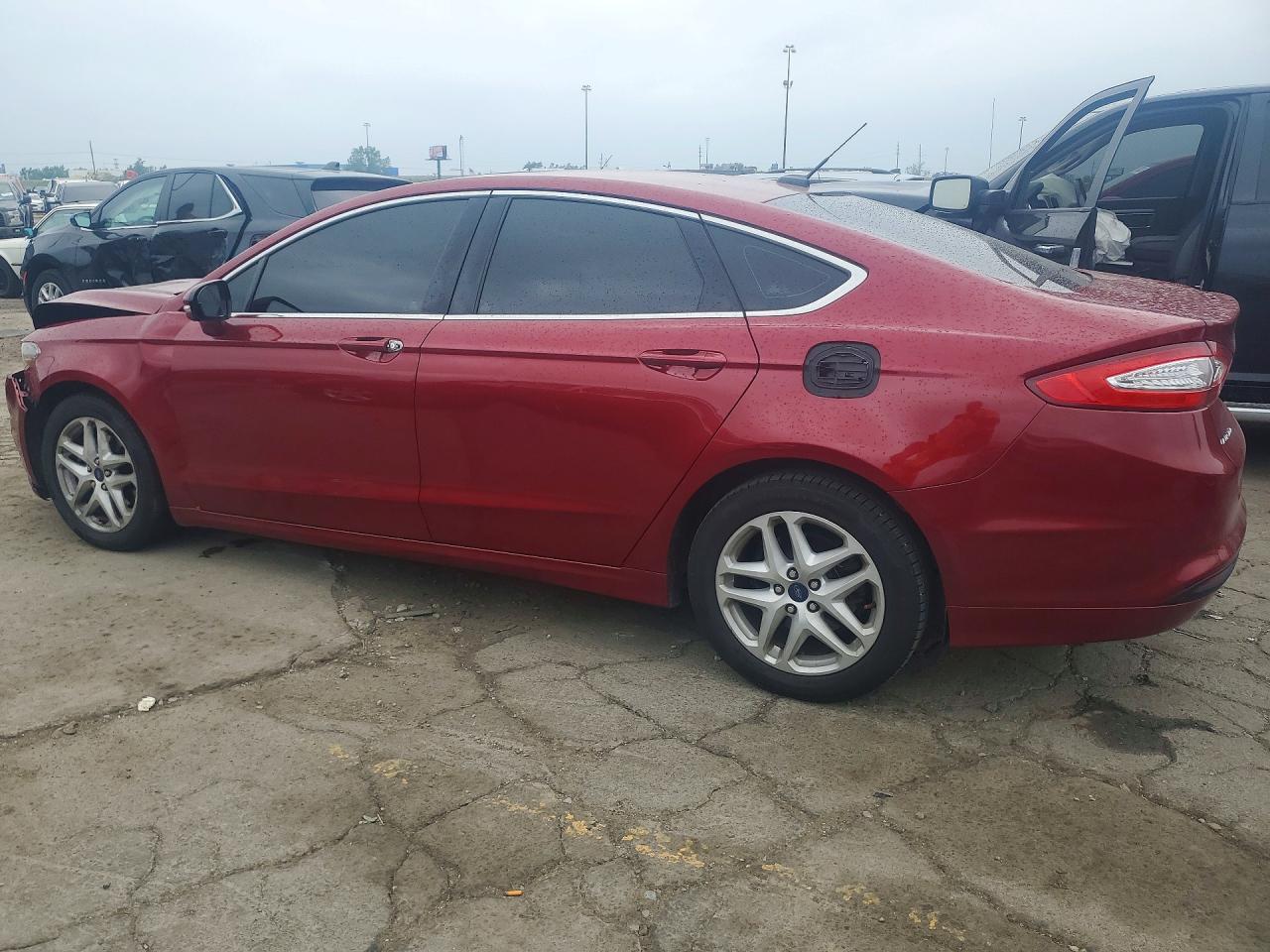 2015 Ford Fusion Se Red vin: 3FA6P0HD8FR223396