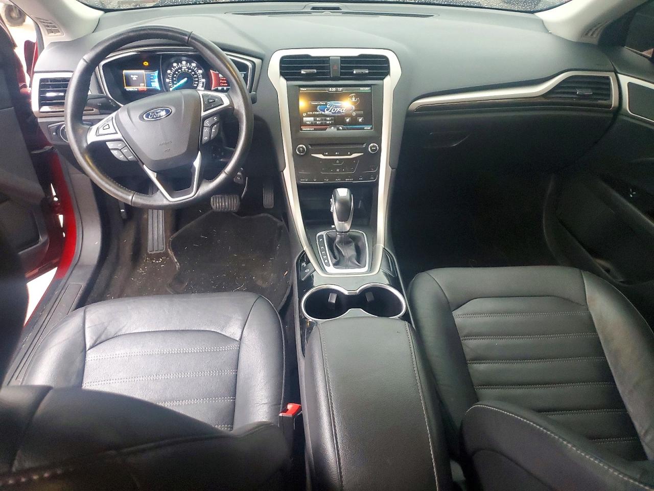 2015 Ford Fusion Se Red vin: 3FA6P0HD8FR223396